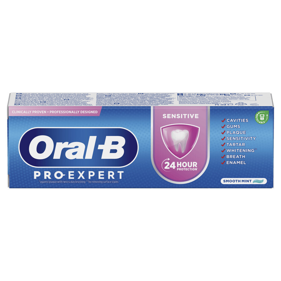 Dentifrice Oral-B Pro-Expert Sensitive, 75 ml