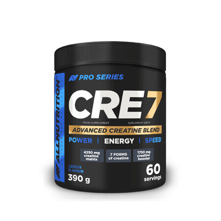 Allnutrition Pro Series CRE7, lemon flavor, 390 g