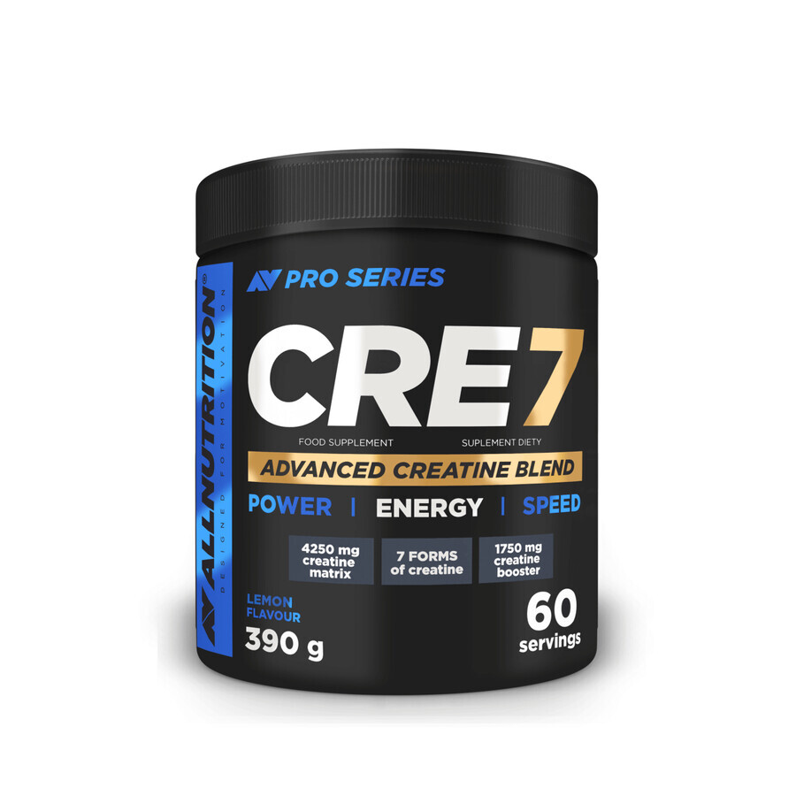 Allnutrition Pro Series CRE7, lemon flavor, 390 g