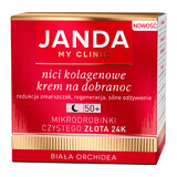 Janda My Clinic Collageendraden 50+, crème voor het slapen gaan, 50 ml