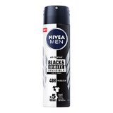 Déodorant Spray pour Hommes Black & White Invisible Power, 150 ml, Nivea
