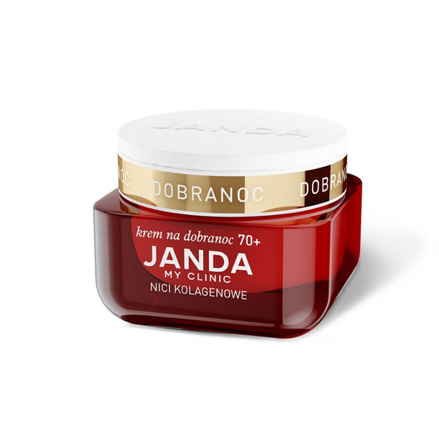 Janda My Clinic Collagen Threads 70+, crème de nuit, 50 ml