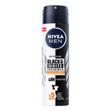 Déodorant Spray pour Hommes Black & White Invisible Ultimate Impact, 150 ml, Nivea