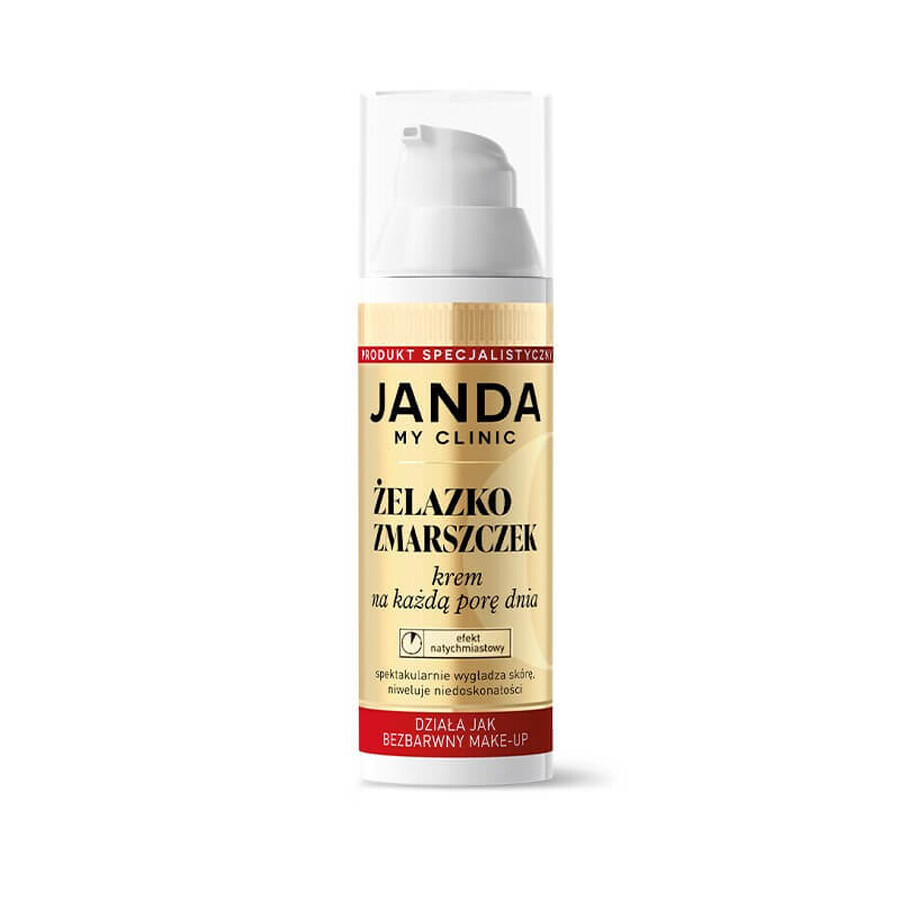 Janda My Clinic Wrinkle Iron, all day cream, 30 ml