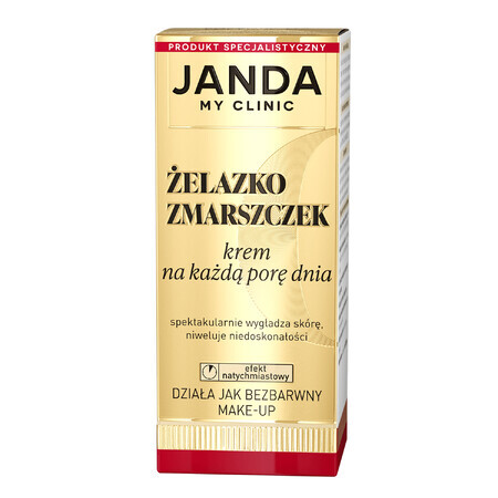 Janda My Clinic Wrinkle Iron, all day cream, 30 ml