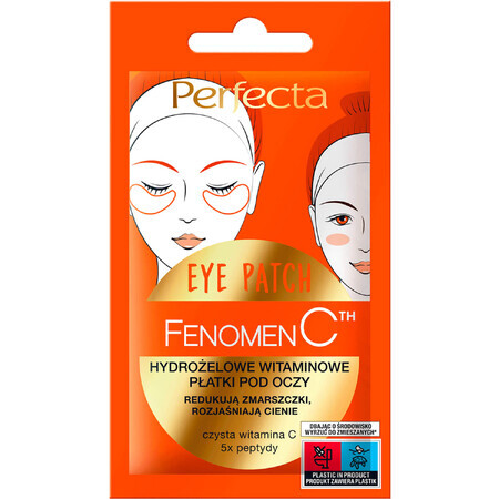 Perfecta Fenomen C, cerotti vitaminici in idrogel, 1 paio