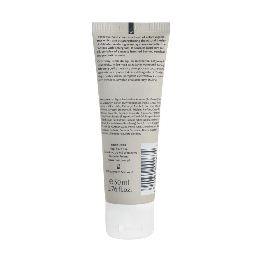 Hagi Raspberry Bough, natural, nourishing and protective hand cream, 50 ml