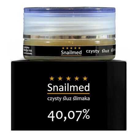 Snailmed Pure Snail Mucus 40.07% Black Pearl, crème de jour et de nuit pour le visage, 15 ml