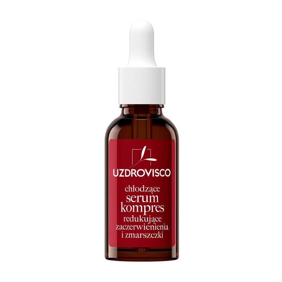 Uzdrovisco CICA Vasculair, verkoelend serum-compress om roodheid en rimpels dag en nacht te verminderen, vasculaire huid, 30 ml