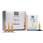 Free set with MartiDerm Platinum Photo Age [HA+], facial serum, 2 ml x 10 ampoules + Night Renew, night booster, 2 ml x 5 ampoules