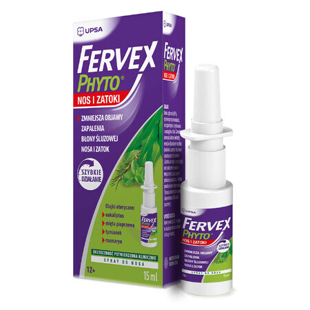 Fervex Phyto Nez et Sinus, spray nasal, 15 ml