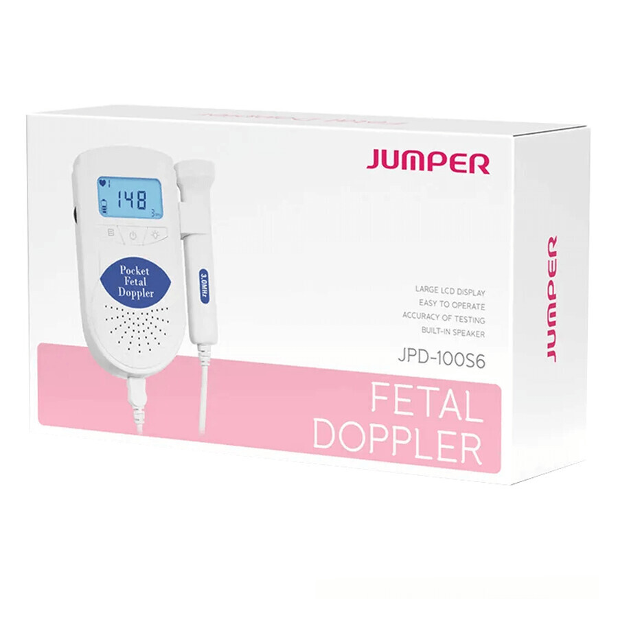 Jumper Fetal Doppler JPD-100S6 fetale Herzfrequenz Detektor