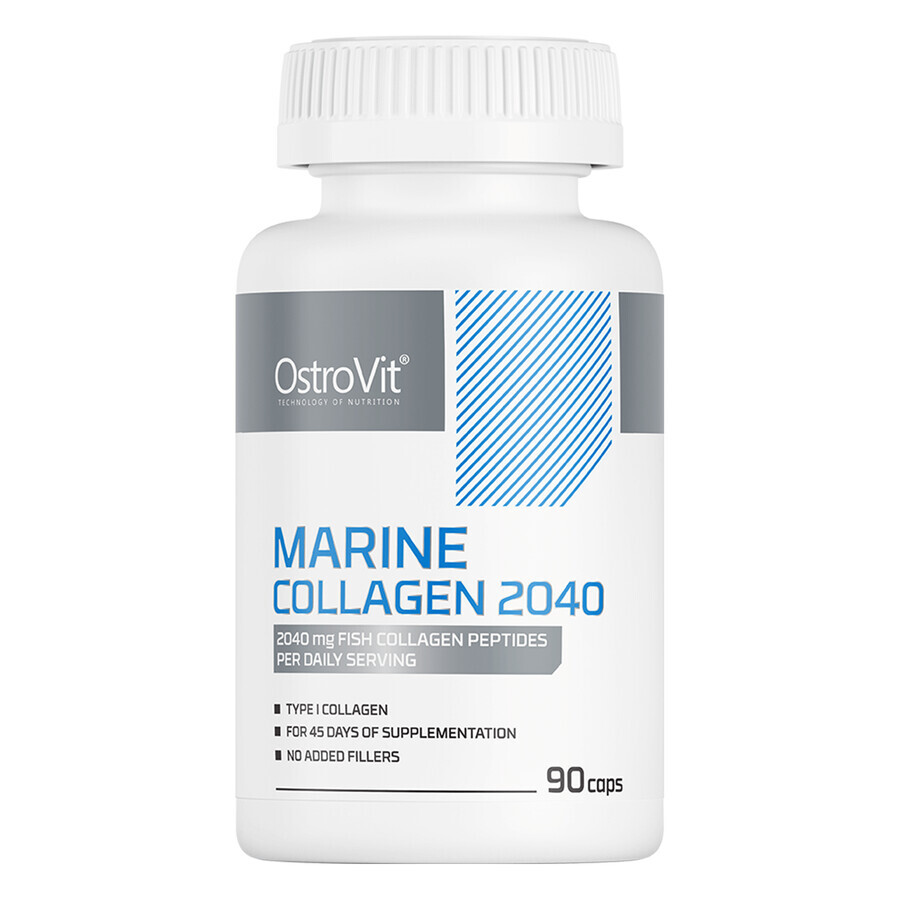 Marine collagen OstroVit 2040, 90 capsules