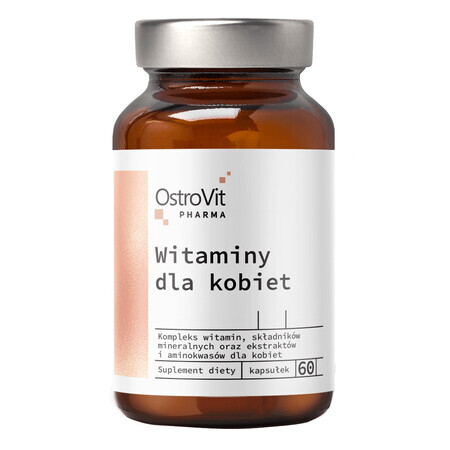 OstroVit Pharma Vitamines pour Femmes, 60 gélules