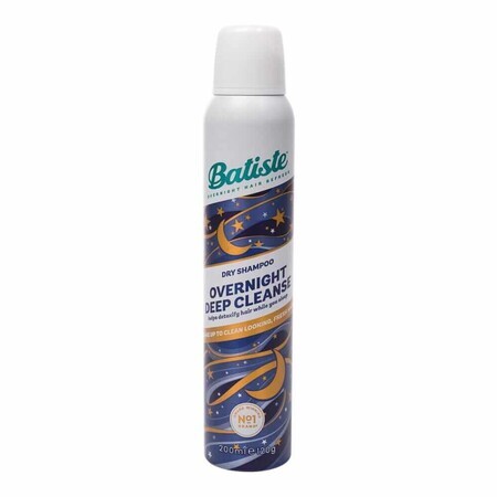 Batiste Overnight Deep Cleanse, dry shampoo, overnight, 200 ml