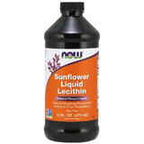 Now Foods Sunflower Liquid Lecithin, lécithine de graines de tournesol, liquide, 473 ml