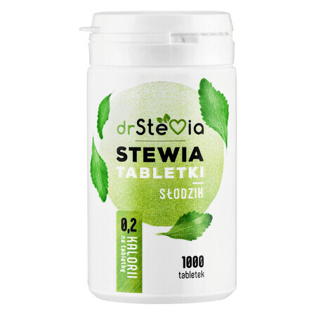 Dr Stevia Stévia, édulcorant, 1000 comprimés