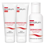 Emolium Dermocare set, crème barrière, à partir de 3 ans, 2 x 40 ml + émulsion de bain, 50 ml gratuit