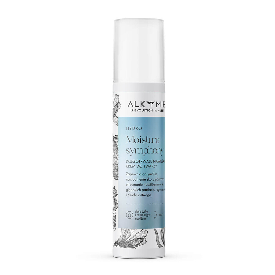 Alkmie Hydro Moisture Symphony, long-lasting moisturizing face cream, 50 ml