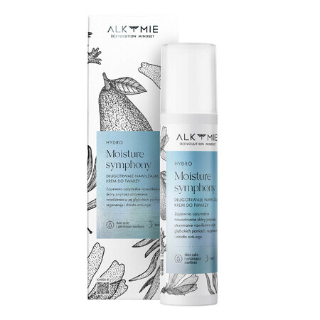 Alkmie Hydro Moisture Symphony, long-lasting moisturizing face cream, 50 ml