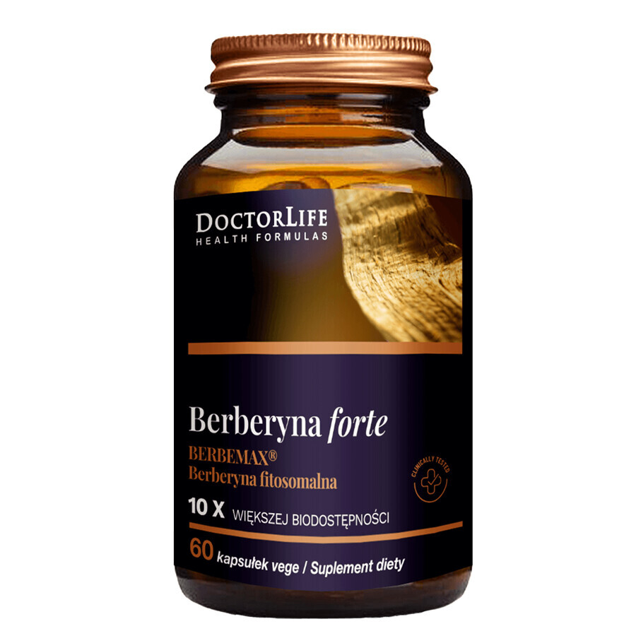 Doctor Life Berberine Forte, 60 gélules végétales