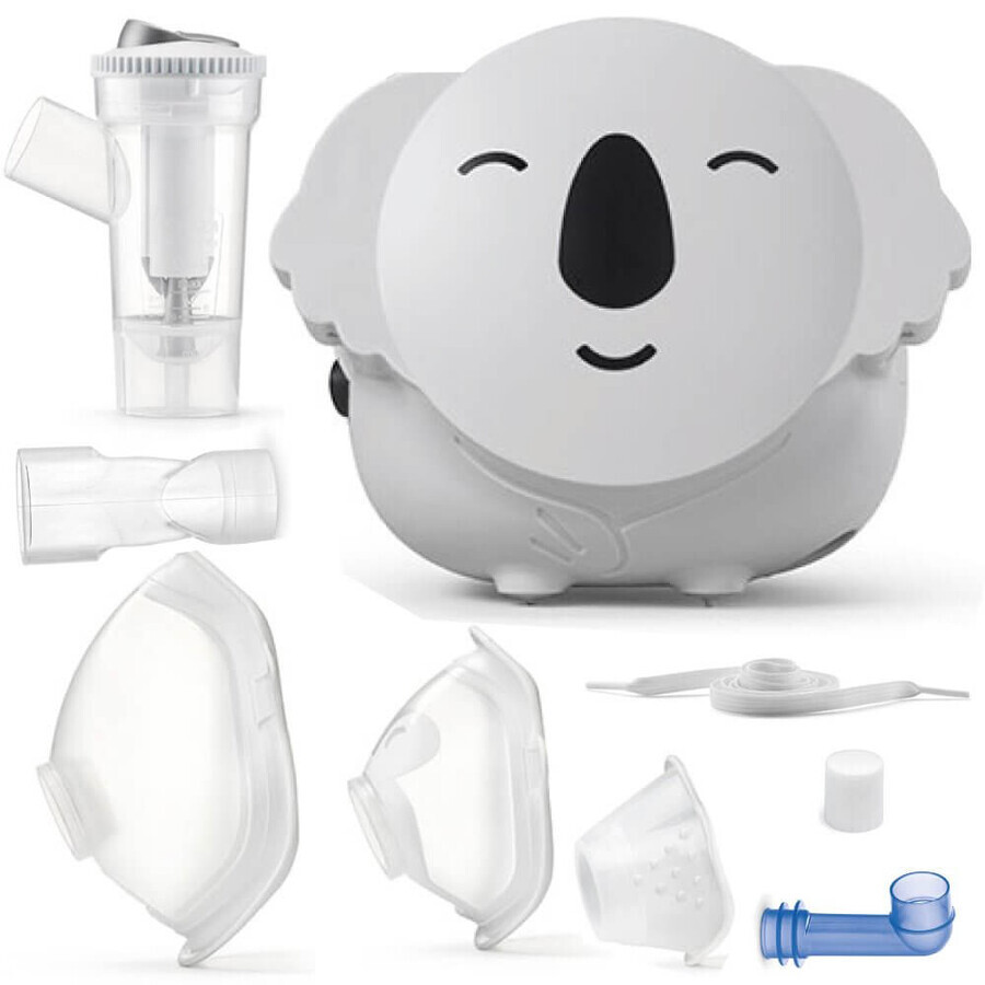 Flaem Koala, inhalateur pour bébés et enfants, avec nébuliseur, silencieux