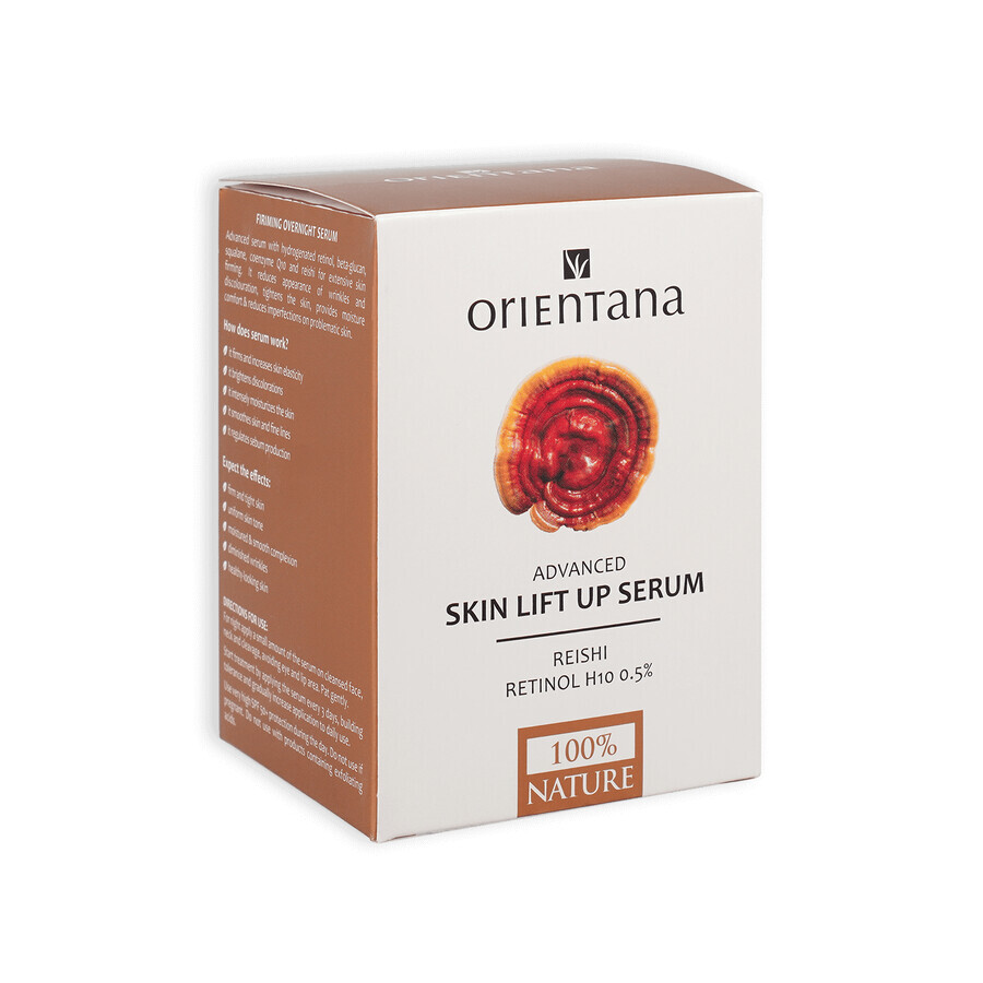 Orientana, sérum raffermissant de nuit Reishi Retinol H10 0,5%, 30 ml