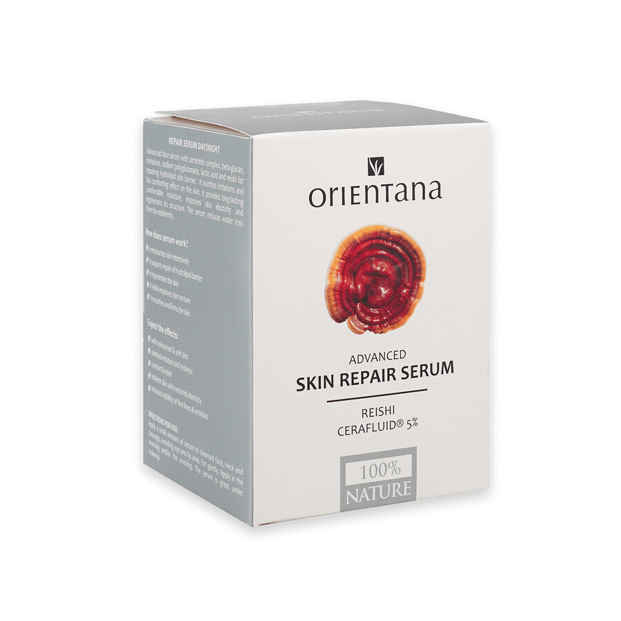 Orientana, Reishi Cerafluid 5% repairing serum, 30 ml