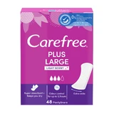 Carefree sanitary pads, plus large, light fragrance, 48 pcs