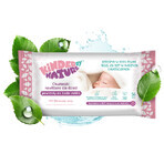 Kinder by Nature, wet wipes for babies and children, 6 x 56 pieces