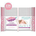 Kinder by Nature, wet wipes for babies and children, 6 x 56 pieces