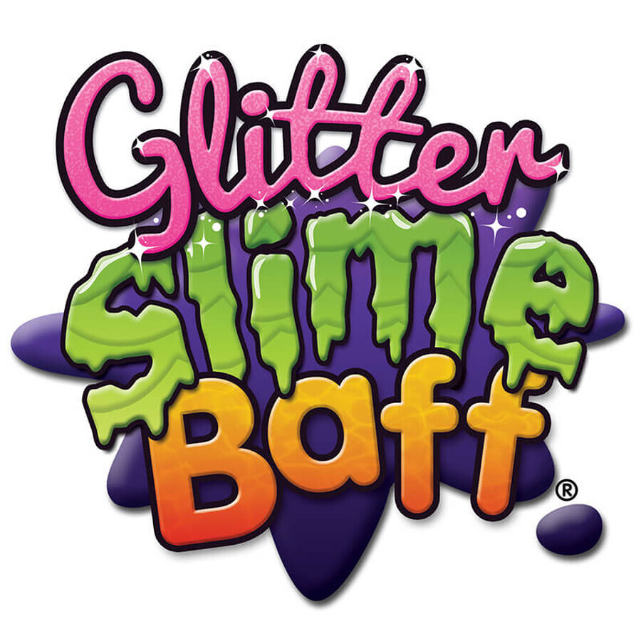 Zimpli Kids Slime Baff Glitter, glitter making kit, pink, from 3 years