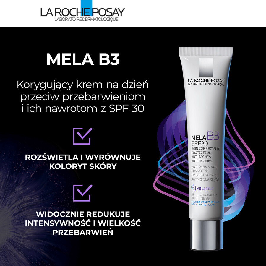 La Roche-Posay Mela B3, crème anti-pigmentation, 40 ml