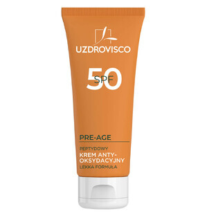 Uzdrovisco Pre-Age, crème antioxydante contre l'hyperpigmentation, SPF 50, 50 ml