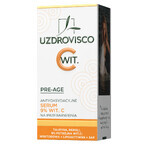 Uzdrovisco Pre-Age, suero antioxidante con vitamina C 9%, 30 ml