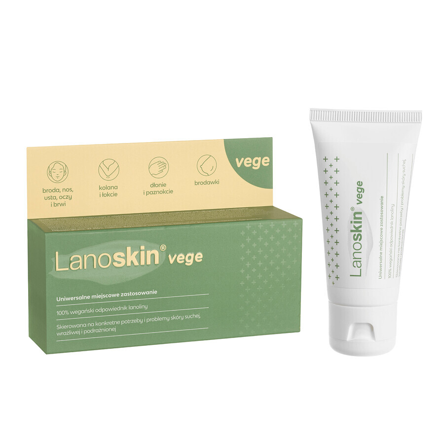 Lanoskin Vege, crème, équivalent végétalien de la lanoline, 30 g