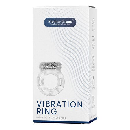 Medica-Group Vibration Ring, anneau d'érection et d'orgasme, vibrant