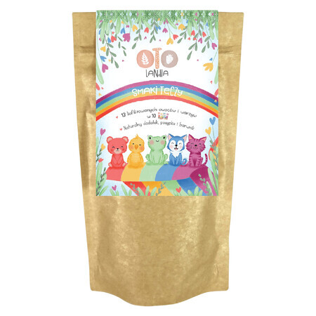 OtoLandia OTO Flavours of the Rainbow, fruits lyophilisés en sachets, 10 x 2 g