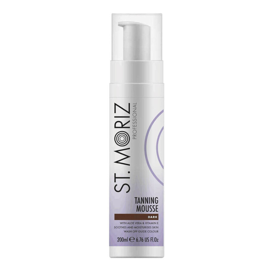 St. Moriz Professional, Selbstbräunungsmousse, dunkel, 200 ml