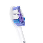 Philips, embouts de remplacement pour brosse à dents sonique Sonicare S Sensitive, HX6052/10, 2 pièces