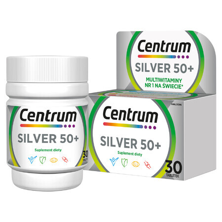 Centrum Silver 50+, 30 comprimés