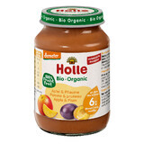 Holle Dessert Bio, Apfel und Pflaume, nach 6 Monaten, 190 g