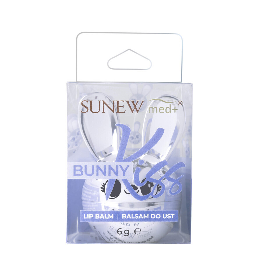 SunewMed+ Bunny Kiss, baume à lèvres, fraise, 6 g