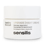 Sensilis Upgrade, cremă de noapte care întărește și corectează ridurile, 50 ml + Upgrade AR, cremă sorbet care întărește și calmează, 5 ml gratuit