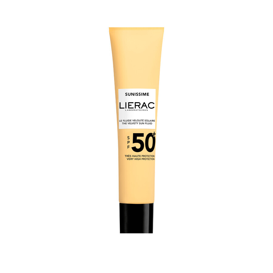 Lierac Sunissime, émulsion protectrice pour le visage, SPF 50+, 40 ml