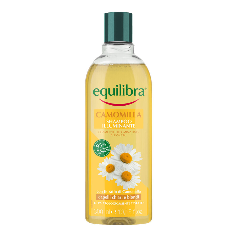 Equilibra Camomila, shampooing illuminant à la camomille, 300 ml