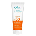 Set Oillan Sun, Beschermende emulsie voor gezicht en lichaam, SPF 50, 100 ml + hydraterende dermocrème, vanaf dag 1, 200 ml gratis