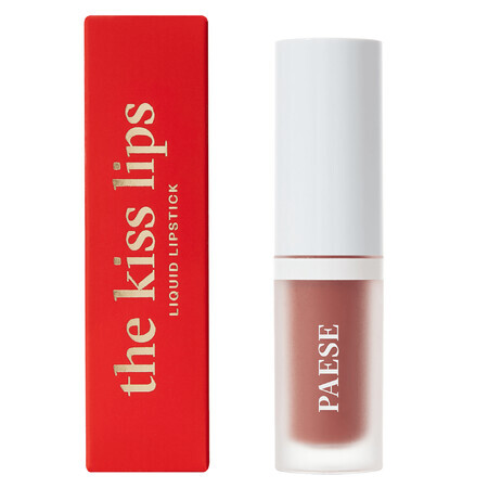 Paese The Kiss Lips, ruj lichid, 01 Nude Beige, 3.4 ml