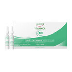 Set Equilibra Vitaminica Ace, ampollas de vitaminas reparadoras, 2,5 ml x 7 ampollas + Camomila, champú iluminador de manzanilla, 300 ml