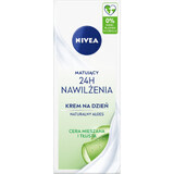 Nivea 24h Hydration, cremă de zi matifiantă, ten gras și mixt, 50 ml